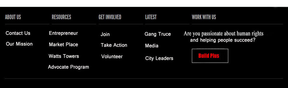 gang truce media volunteer and city leaders of watts towers and los angeles